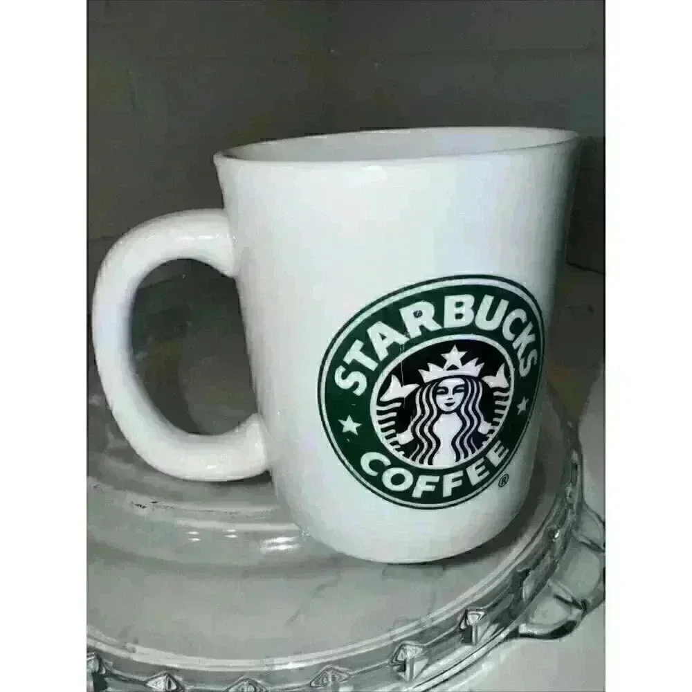 Starbucks 2006 White Coffee Mug Cup Mermaid Logo
